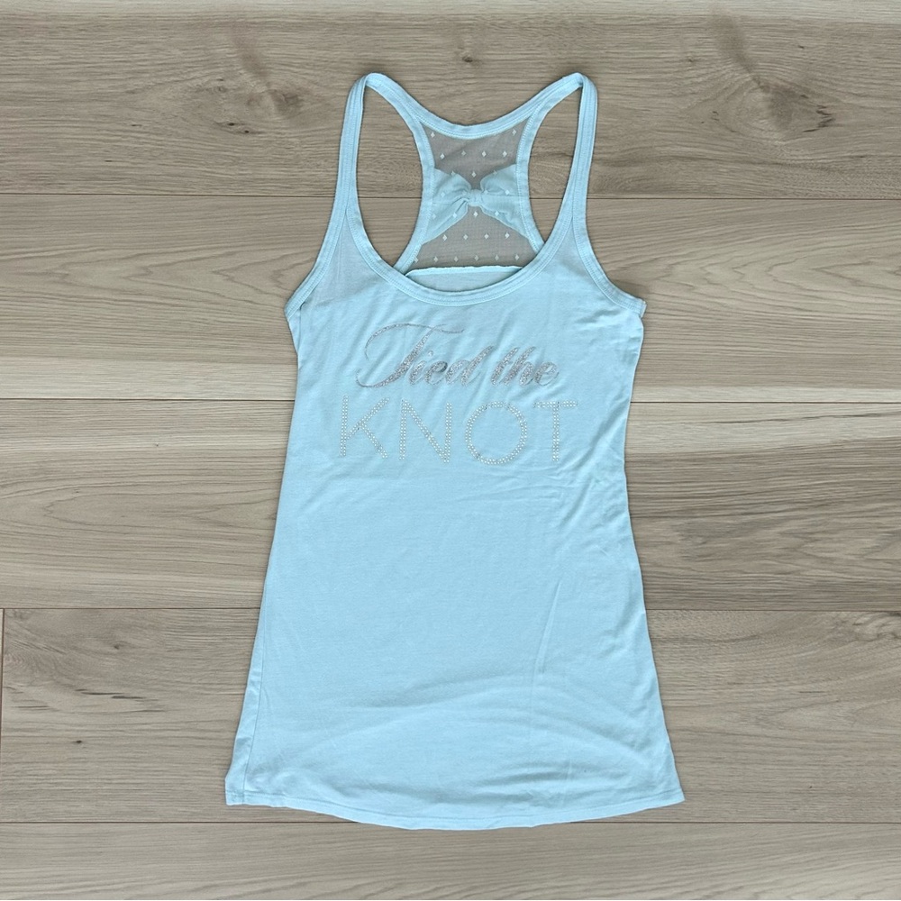 victoria’s secret “tied the knot” tank top